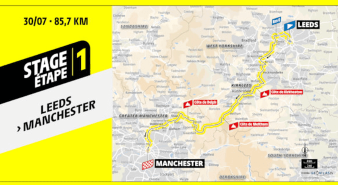 Grand Départ route will put Leeds communities in sporting spotlight