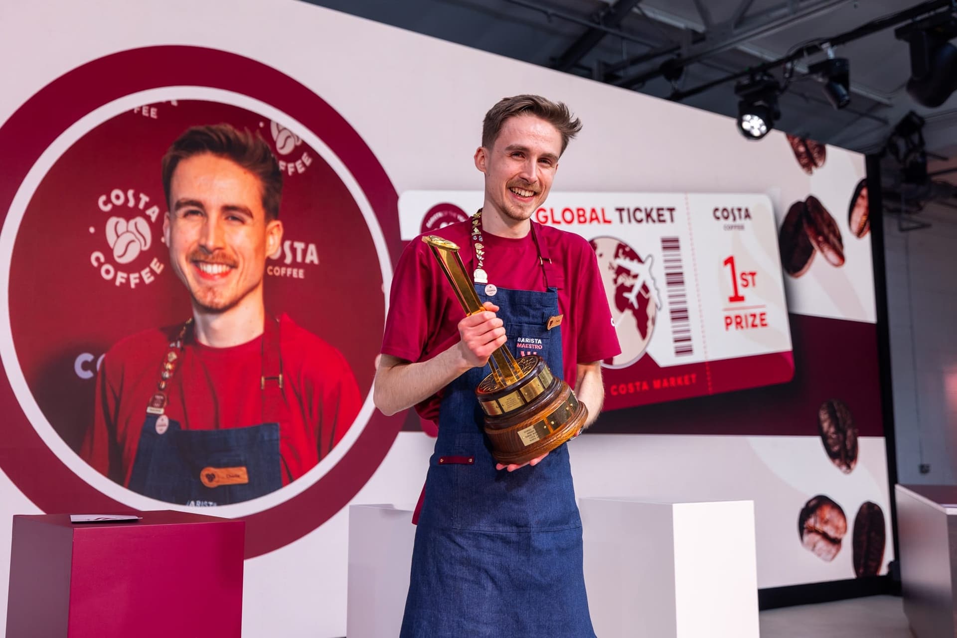 Wakefield barista crowned global Costa Coffee barista of the year