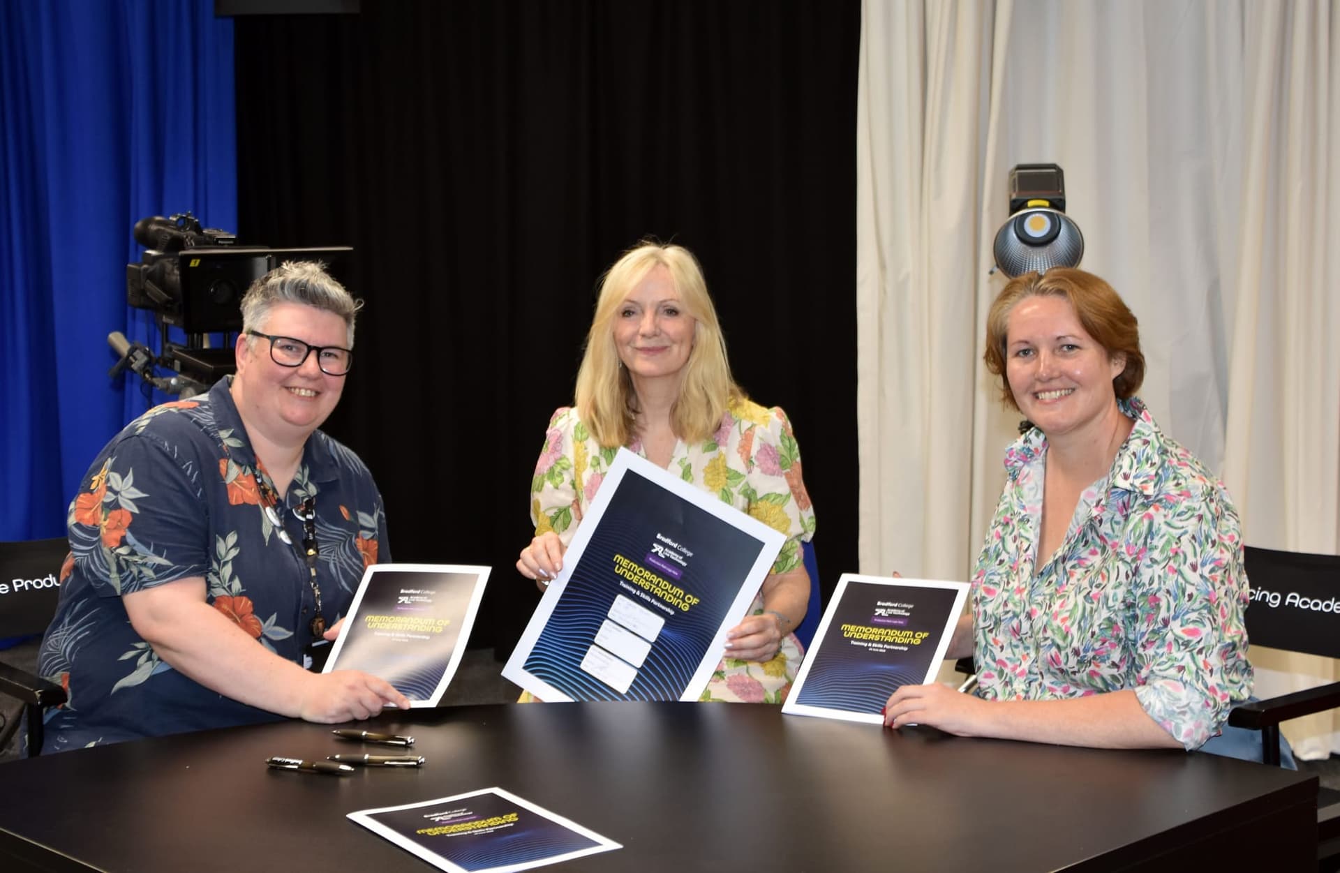 Bradford College, Production Park and Academy of Live Technology launch landmark partnership
