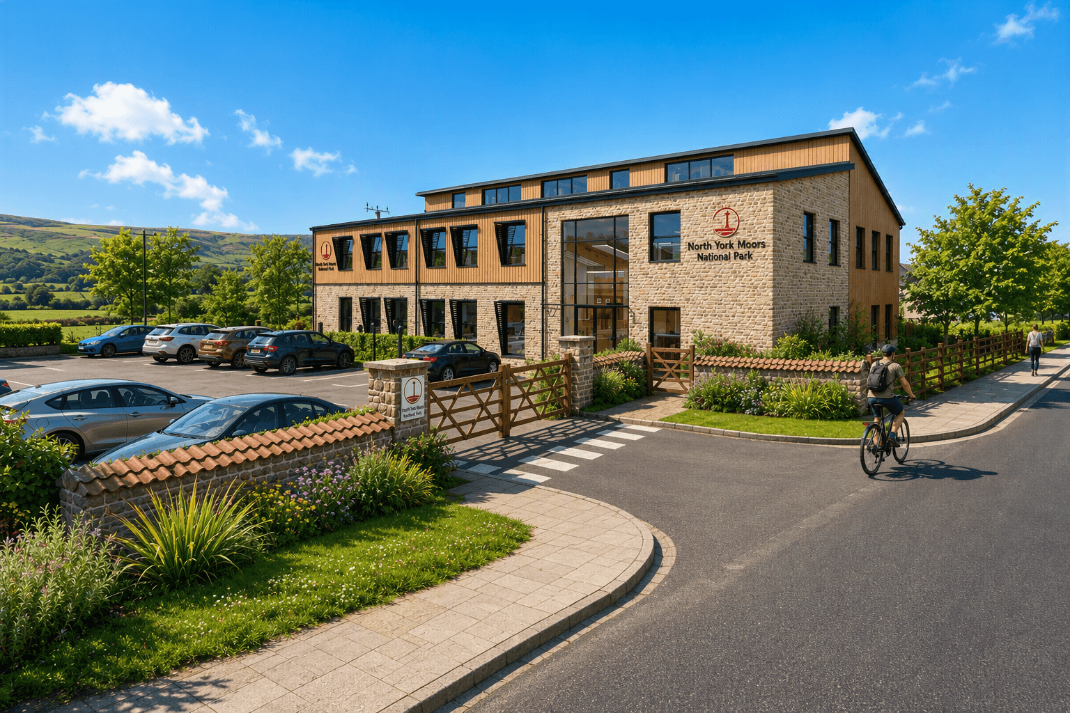 Ddudleys commences new HQ for North Yorkshire Moors National Park authority Y