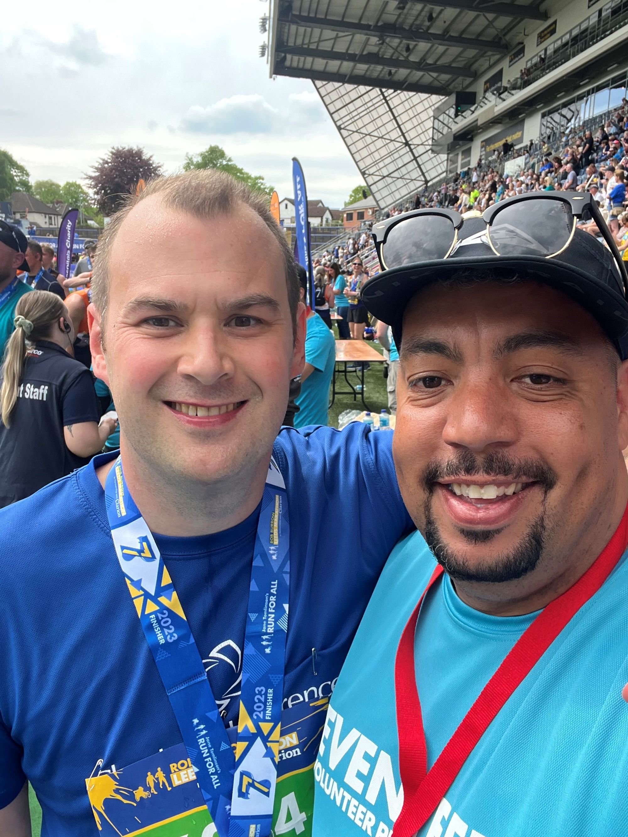 Sam-Pawson--R---Dan-Bell--L--at-Finish-Line