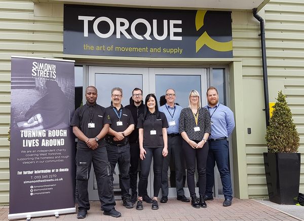Leeds-based logistics firm raises £30k for homelessness charity