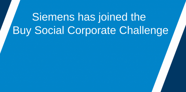 Siemens partners with Social Enterprise UK to benefit society through its procurement