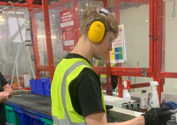 Supported internship student secures role at stairlift manufacturer