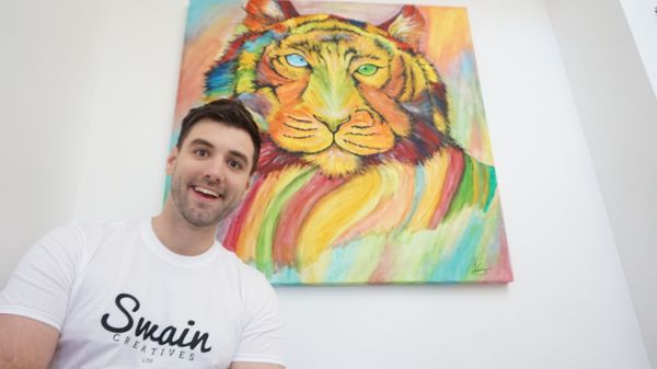 Artist emerges from lockdown