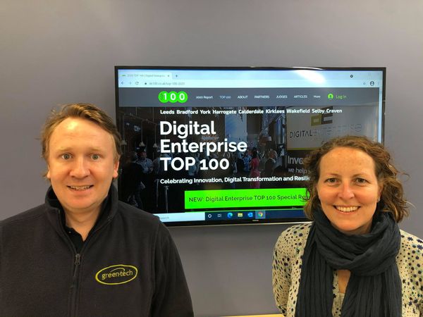 Green-tech Named as a Leeds Top 100 Innovative, Digital Business