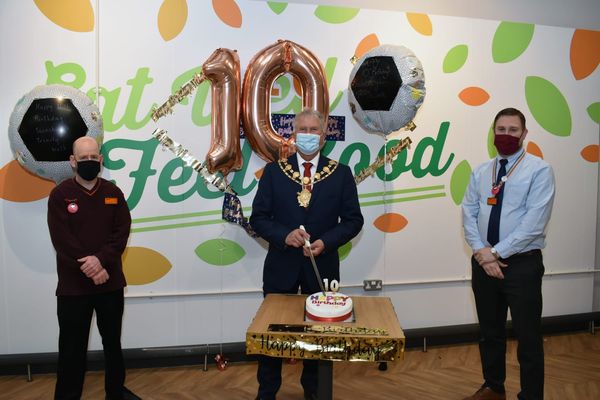 Sainsbury's Trinity walk Tenth Birthday