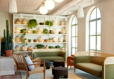 Sustainable building materials partnership for luxury bedmaker