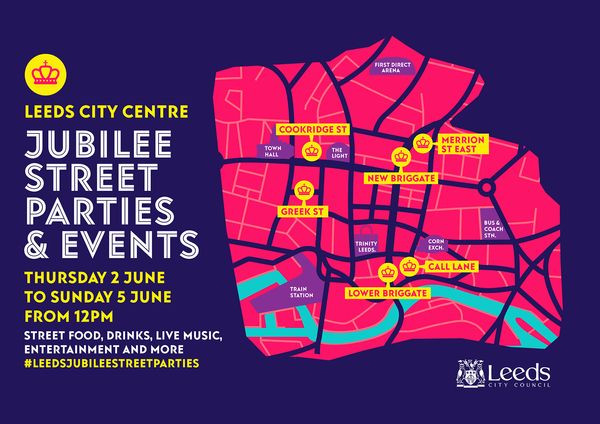 City centre gets ready to celebrate Jubilee weekend