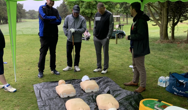 Charity golf day raises £12,000 for Community CPR fund