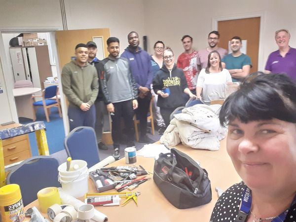 Volunteers deliver facelift for Yorkshire charity