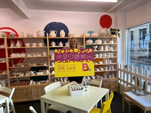Big boost for Brighouse as town centre gift card launches in time for Christmas