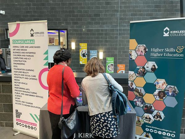 Kirklees College celebrates record numbers at open day events