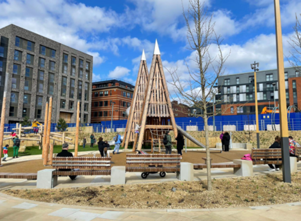 HENRY BOOT CONSTRUCTION WRAPS UP SHEFFIELD’S NEW CITY CENTRE PARK