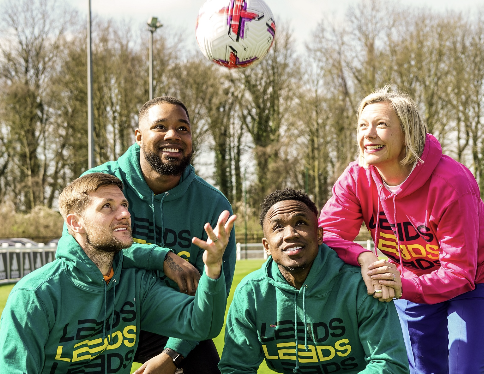 Leeds United show support for Leeds 2023 with special match