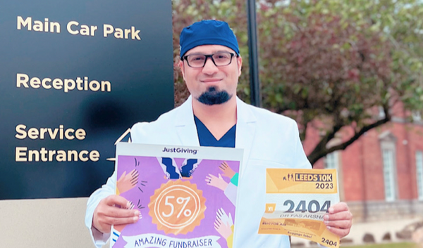 Leading Leeds surgeon named as a top just giving fundraiser