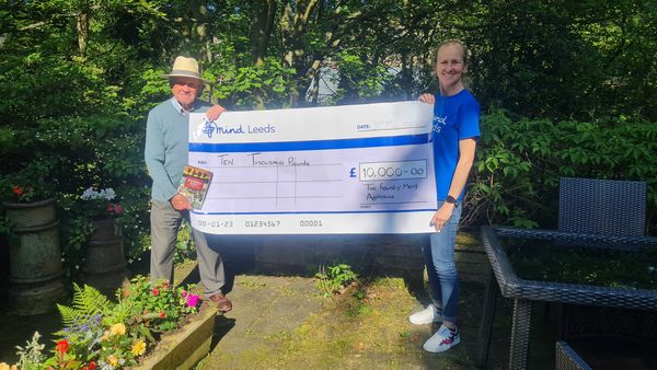 West Yorkshire author raises more than £10,000 for local mental health charity