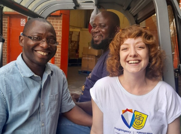 Freight agency 'supporting Ghana' campaign empowers education at Flagstaff House Basic School