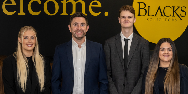 Blacks Solicitors launches new paralegal apprentice scheme and signs up first recruits
