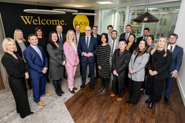 Blacks Solicitors starts the year with a bang
