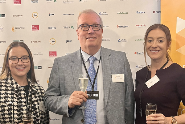 Chadwick  Lawrence is breaking the conventional barriers in law