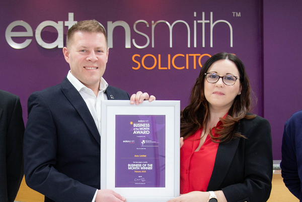Accu Limited wins Eaton Smith's Business of the Month Award