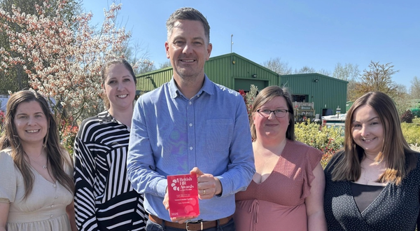 Garden centre group is highly commended in a national people and culture award