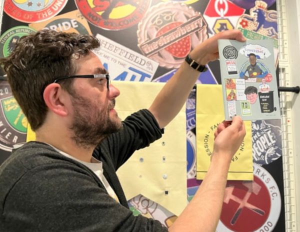 Generations of football fandom given a new voice in library exhibition