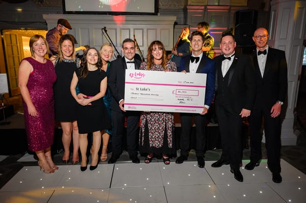 Sheffield’s longest-running construction ball raises £30,000 for St Luke’s Hospice