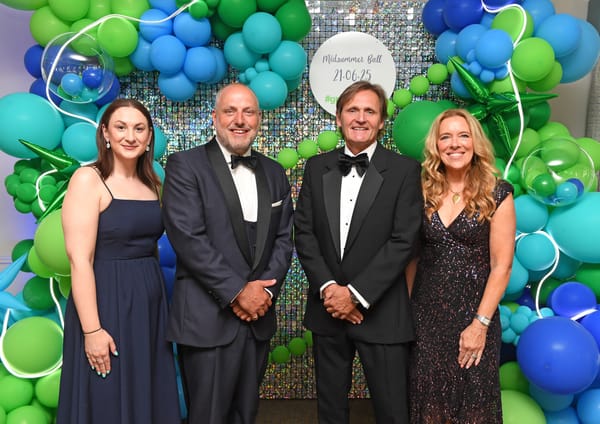 Rowing duo smash £150,000 fundraising target for Yorkshire charities at Summer Ball