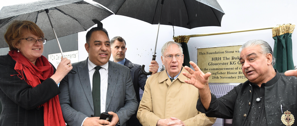 Royal visit marks start on site for key Bradford Southern Gateway development