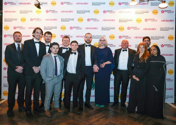 Chartered Accountants celebrates success at Yorkshire Accountancy Awards
